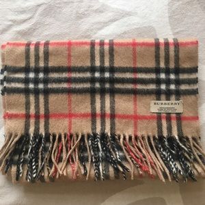 Original Style  Burberry 100% Cashmere Scarf